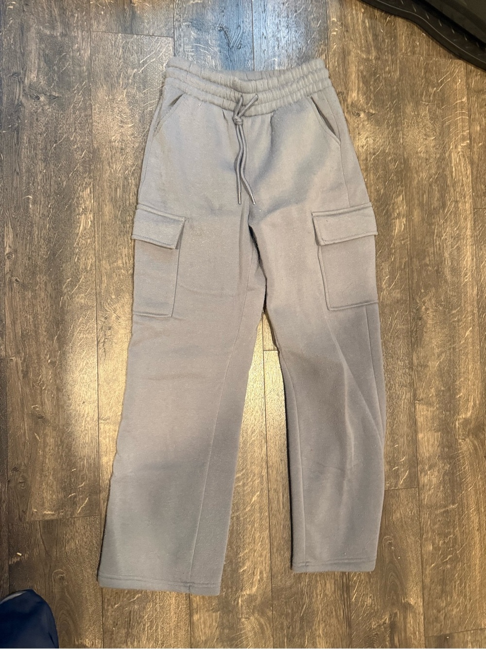 Cargo Sweatpants in Light Gray